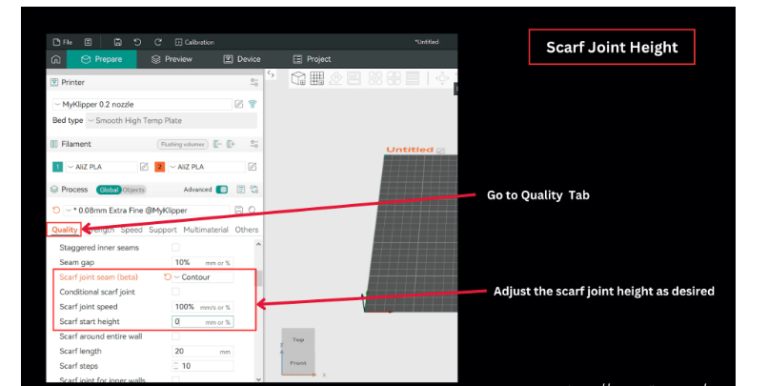 Seam Settings - Orca Slicer